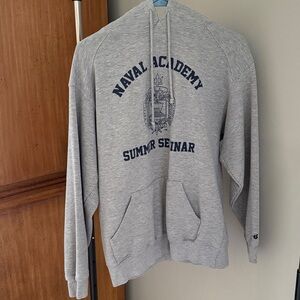 Gray Naval Academy Hoodie